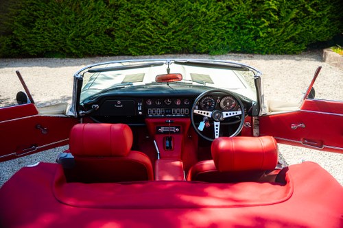 1973 Jaguar E-Type 5.3L V12 OTS Series III till salu (bild 35 av 112)