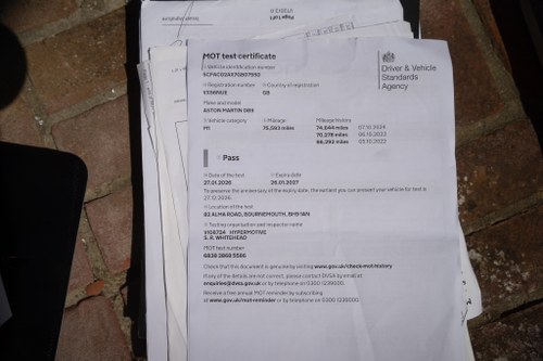 2007 Aston Martin DB9 Volante zum Verkauf (Bild 122 von 125)