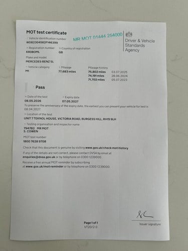 2008 Mercedes-Benz SL 350 R230 till salu (bild 142 av 143)