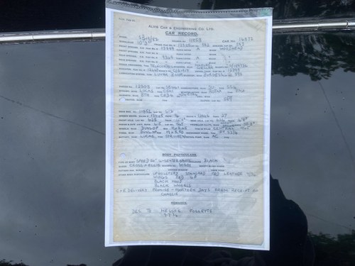1934 Alvis Speed 20 SB till salu (bild 168 av 169)
