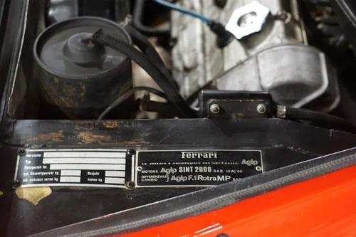 1979 Ferrari 308 GTS till salu (bild 41 av 50)