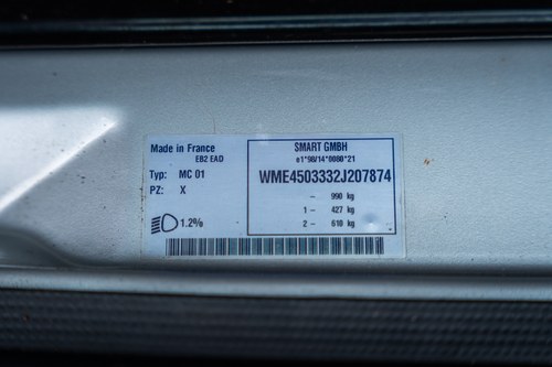 2005 Smart W450 ForTwo Brabus For Sale (picture 43 of 108)