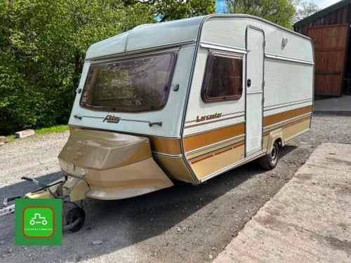 1984 COSALT LANCASTER TIMEWARP 5 BERTH RETRO CLASSIC CARAVAN SÅLD