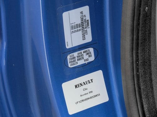 2011 Renault Clio RS 200 Gordini Number 1182 of 2000 till salu (bild 40 av 83)