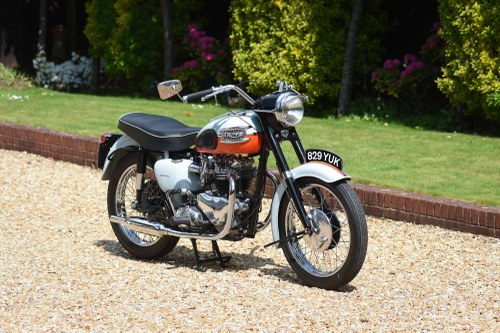1958 Triumph Bonneville T120R 'Tangerine Dream' à venda (imagem 1 de 94)