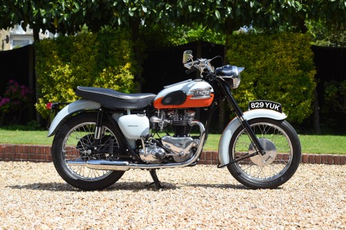 1958 Triumph Bonneville T120R 'Tangerine Dream' à venda (imagem 4 de 94)