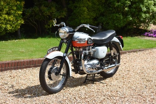 1958 Triumph Bonneville T120R 'Tangerine Dream' à venda (imagem 6 de 94)