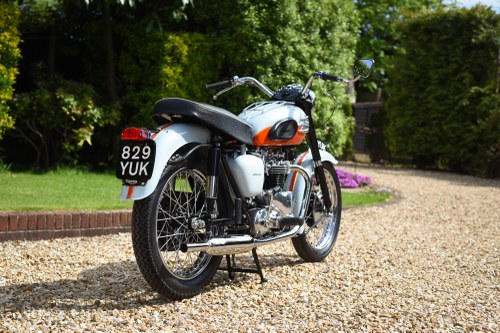 1958 Triumph Bonneville T120R 'Tangerine Dream' à venda (imagem 10 de 94)