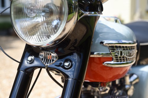 1958 Triumph Bonneville T120R 'Tangerine Dream' à venda (imagem 57 de 94)