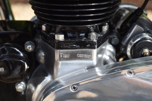 1958 Triumph Bonneville T120R 'Tangerine Dream' à venda (imagem 69 de 94)