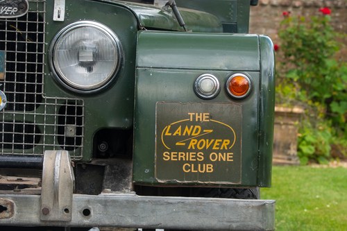 1954 Land Rover Series One 86-inch zum Verkauf (Bild 95 von 183)