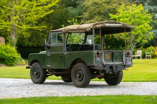 1954 Land Rover Series One 86-inch zum Verkauf (Bild 25 von 183)