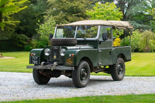1954 Land Rover Series One 86-inch zum Verkauf (Bild 37 von 183)
