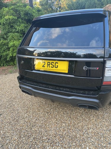 cherished number plates. 2 RSG On Retention For Sale