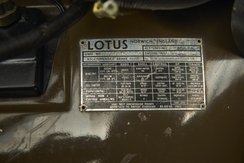 1975 Lotus Elite 501 In vendita (immagine 145 di 222)
