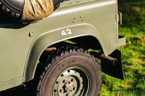 1999 Land Rover Defender 90 Remus Wolf Winter Water till salu (bild 87 av 148)