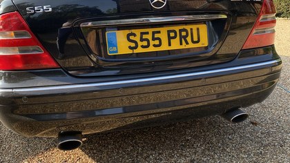 cherished number plates For Merc. S55 PRU