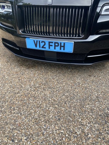 cherished number plates. V12 FPH In vendita
