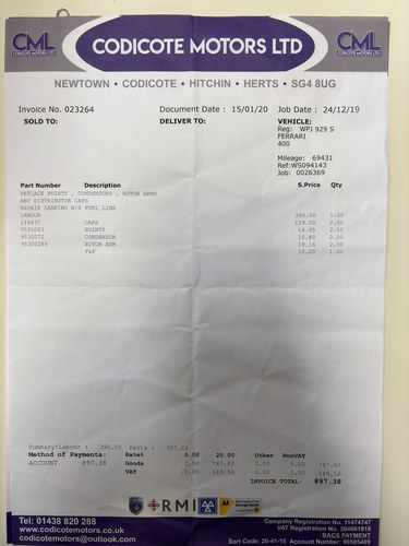 1978 Ferrari 400 GT RHD Manual For Sale (picture 227 of 235)