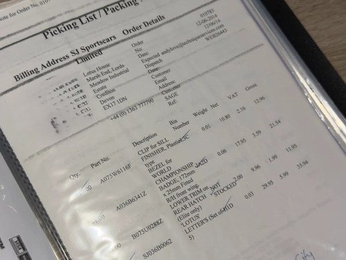1975 Lotus Elite 501 In vendita (immagine 189 di 222)
