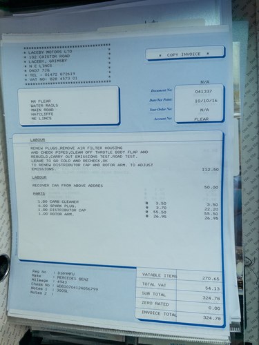 1986 Mercedes-Benz 300SL R107 51,251 miles till salu (bild 235 av 267)