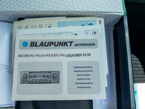 1986 Mercedes-Benz 300SL R107 51,251 miles till salu (bild 238 av 267)