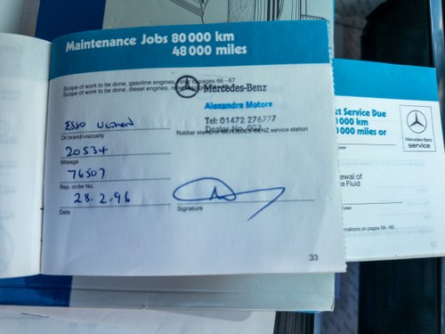 1986 Mercedes-Benz 300SL R107 51,251 miles till salu (bild 247 av 267)