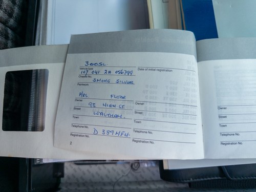 1986 Mercedes-Benz 300SL R107 51,251 miles till salu (bild 257 av 267)