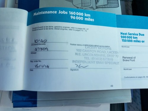 1986 Mercedes-Benz 300SL R107 51,251 miles till salu (bild 260 av 267)