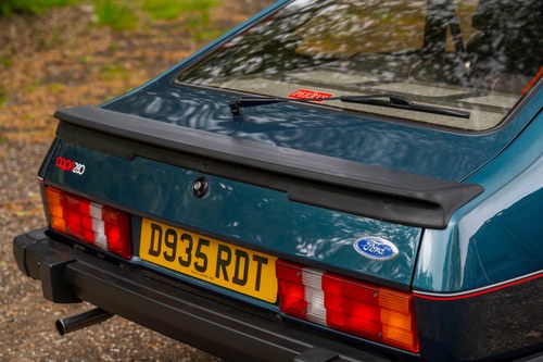 1987 Ford Capri 280 'Brooklands' till salu (bild 167 av 214)