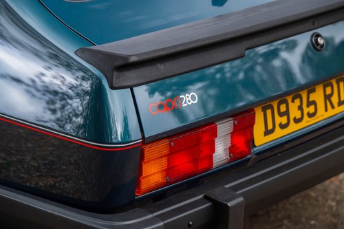1987 Ford Capri 280 'Brooklands' till salu (bild 169 av 214)