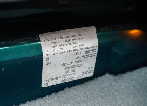 1994 Volkswagen Corrado VR6 - 4,392 Miles For Sale (picture 101 of 211)