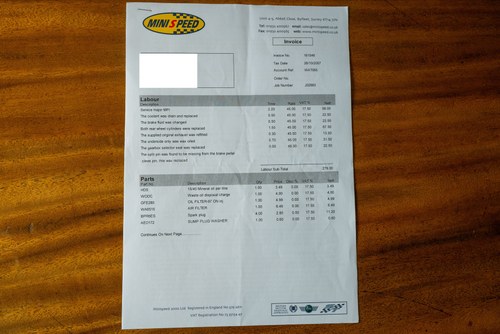 2000 Rover Mini Cooper Sport zum Verkauf (Bild 157 von 165)
