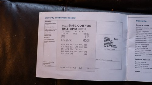 2006 Audi TT Mk1 190bhp Quattro Manual till salu (bild 207 av 224)
