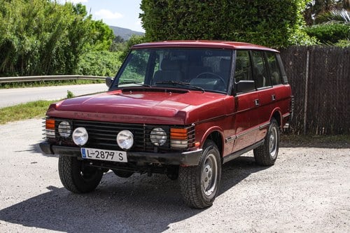 1989 Land Rover Range Rover Classic 3.5 V8 EFI – 5-Speed Manual till salu (bild 3 av 87)