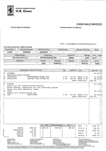 2013 Ferrari 458 Italia En venta (imagen 145 de 155)