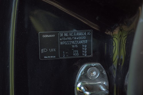2002 Porsche 986 Boxster 3.2S For Sale (picture 72 of 152)