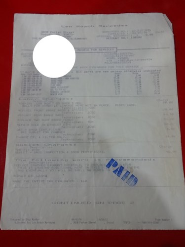 1978 Mercedes-Benz 450 SL R107 For Sale (picture 162 of 162)