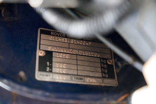 2000 Mini Cooper 1.3 In vendita (immagine 69 di 79)