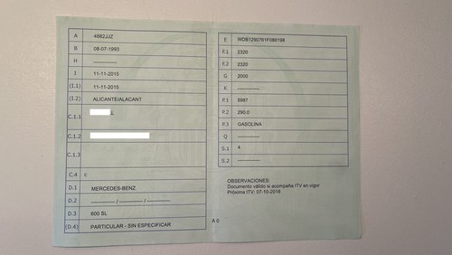 1993 Mercedes-Benz SL600 (R129) En venta (imagen 29 de 37)
