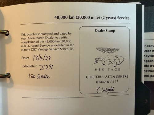 2002 Aston Martin DB7 Vantage Volante - Manual For Sale (picture 90 of 130)