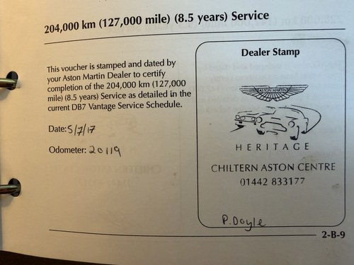 2002 Aston Martin DB7 Vantage Volante - Manual For Sale (picture 93 of 130)