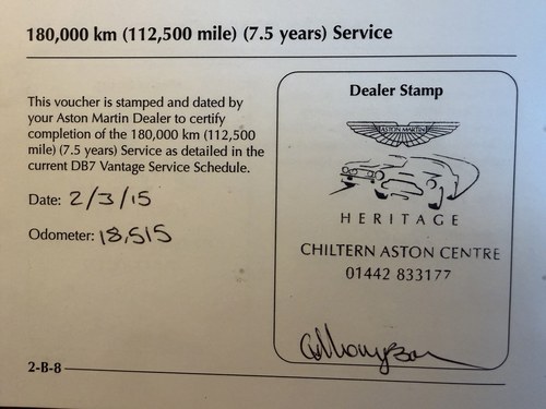 2002 Aston Martin DB7 Vantage Volante - Manual For Sale (picture 95 of 130)