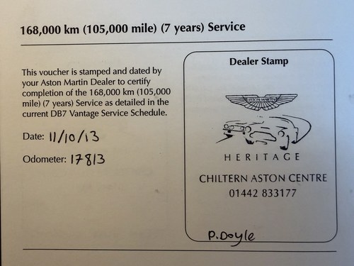 2002 Aston Martin DB7 Vantage Volante - Manual For Sale (picture 96 of 130)
