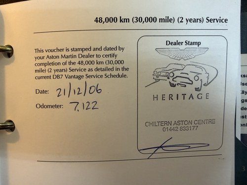 2002 Aston Martin DB7 Vantage Volante - Manual For Sale (picture 106 of 130)