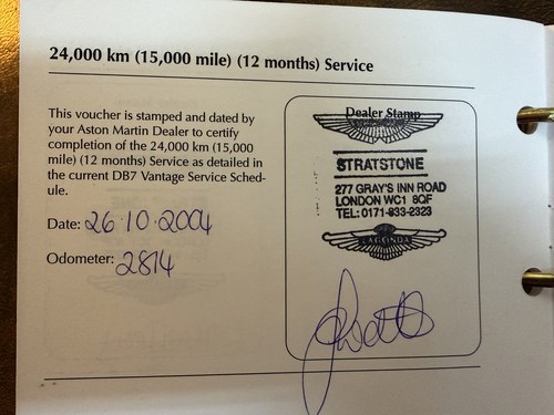 2002 Aston Martin DB7 Vantage Volante - Manual For Sale (picture 108 of 130)