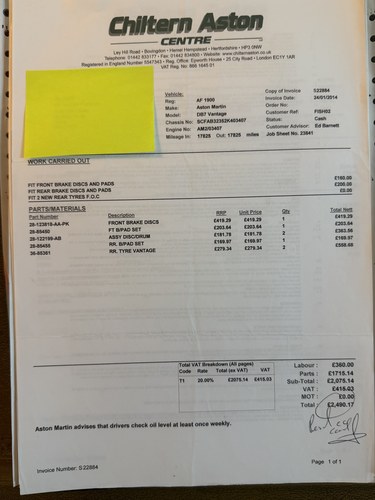2002 Aston Martin DB7 Vantage Volante - Manual For Sale (picture 121 of 130)