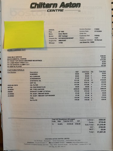 2002 Aston Martin DB7 Vantage Volante - Manual For Sale (picture 127 of 130)