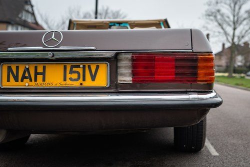1980 Mercedes-Benz R107 350SL à venda (imagem 128 de 265)