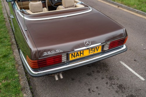 1980 Mercedes-Benz R107 350SL à venda (imagem 130 de 265)